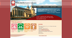 Desktop Screenshot of charitaroudnice.cz